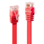 Lindy U/UTP Cat.6 (Gigabit) Καλώδιο Δικτύου Ethernet 1m Κόκκινο 47514