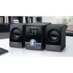 Muse Ηχοσύστημα 2.0 M-38 BT M-38BT 10W με CD / Digital Media Player και Bluetooth Μαύρο