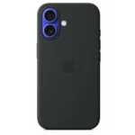 Apple Silicone Case with MagSafe Back Cover Σιλικόνης Μαύρο (iPhone 16) MYY13ZM/A