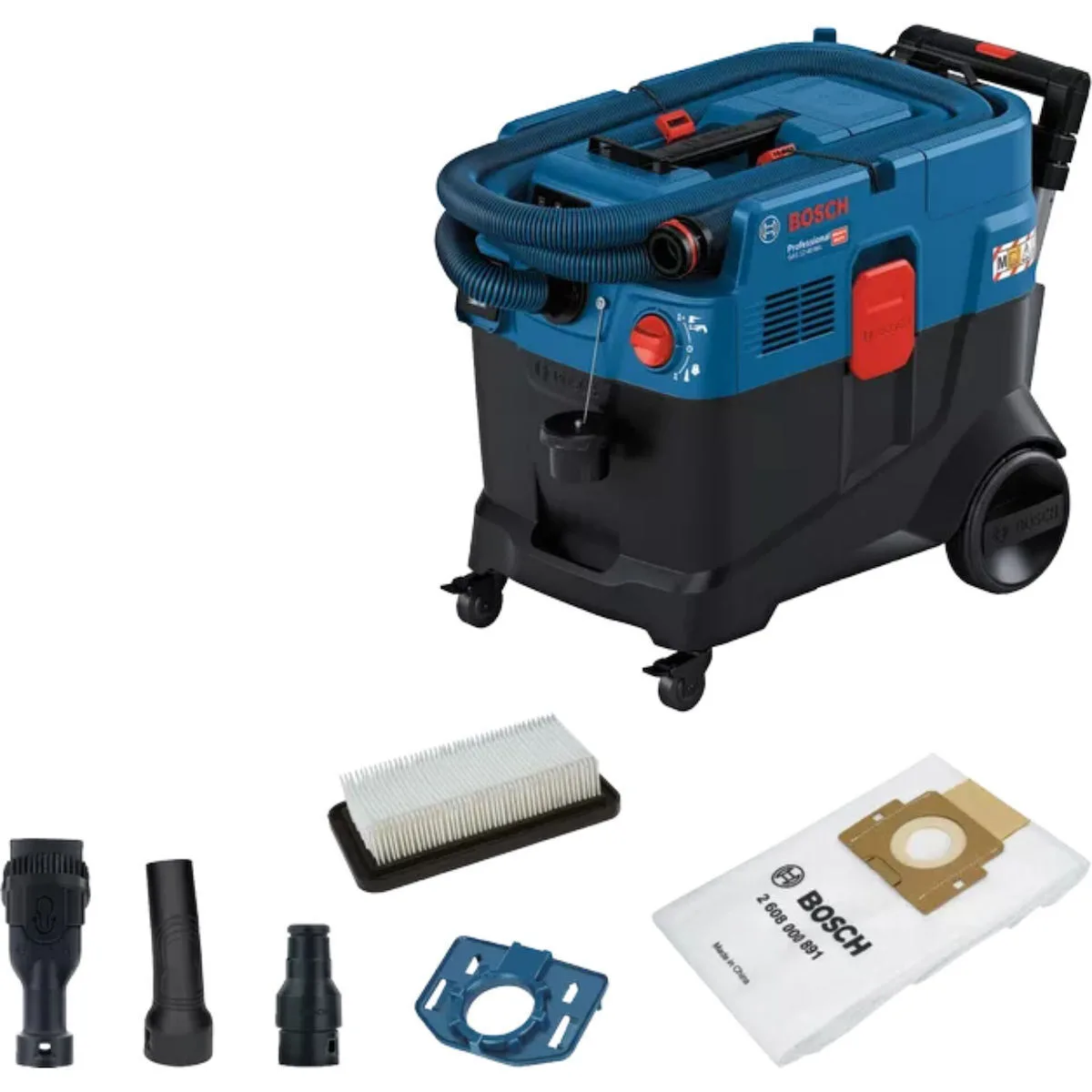 20241023134942_bosch_gas_12_40_ma_06019m0120_skoupa_ygron_stereon_me_kado.jpeg Bosch GAS 12-40 MA Σκούπα Υγρών / Στερεών 1200W με Πλαστικό Κάδο 40lt - Image 1