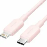 Vention USB-A to Lightning Cable Ροζ 2m LAKPH