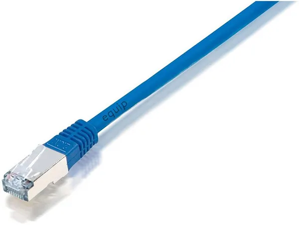 Equip F/UTP Cat.5e (Gigabit) Καλώδιο Δικτύου Ethernet 0.5m Μπλε 225437 - Image 1