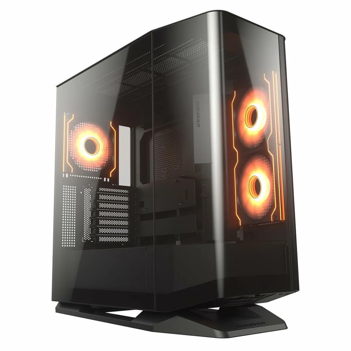 Cougar FV270 Gaming Midi Tower Κουτί Υπολογιστή με Πλαϊνό Παράθυρο και RGB Φωτισμό Μαύρο - Image 1