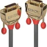 Lindy Cable DVI-D male - DVI-D male 2m Μαύρο (36202)