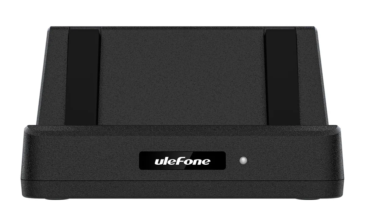 Ulefone Armor Pad 4 Series Βάση Κινητού Αυτοκινήτου με Αντιολισθητική Επιφάνεια και Ασύρματη Φόρτιση Μαύρη UAS21 - Image 1