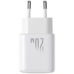 Joyroom Φορτιστής Χωρίς Καλώδιο με Θύρα USB-C 20W Power Delivery / Quick Charge 3.0 Λευκός (JR-TCF20)