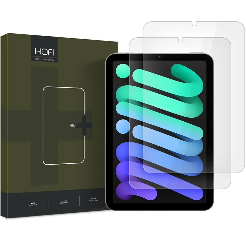 Hofi Pro+ [2-Pack] 0.3mm Tempered Glass (iPad mini 2024 / 2021) - Image 1