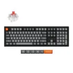 Keychron K10 Max QMK K10M-H1 Ασύρματο Gaming Μηχανικό Πληκτρολόγιο με Keychron Super Red διακόπτες και RGB φωτισμό (Αγγλικό US)