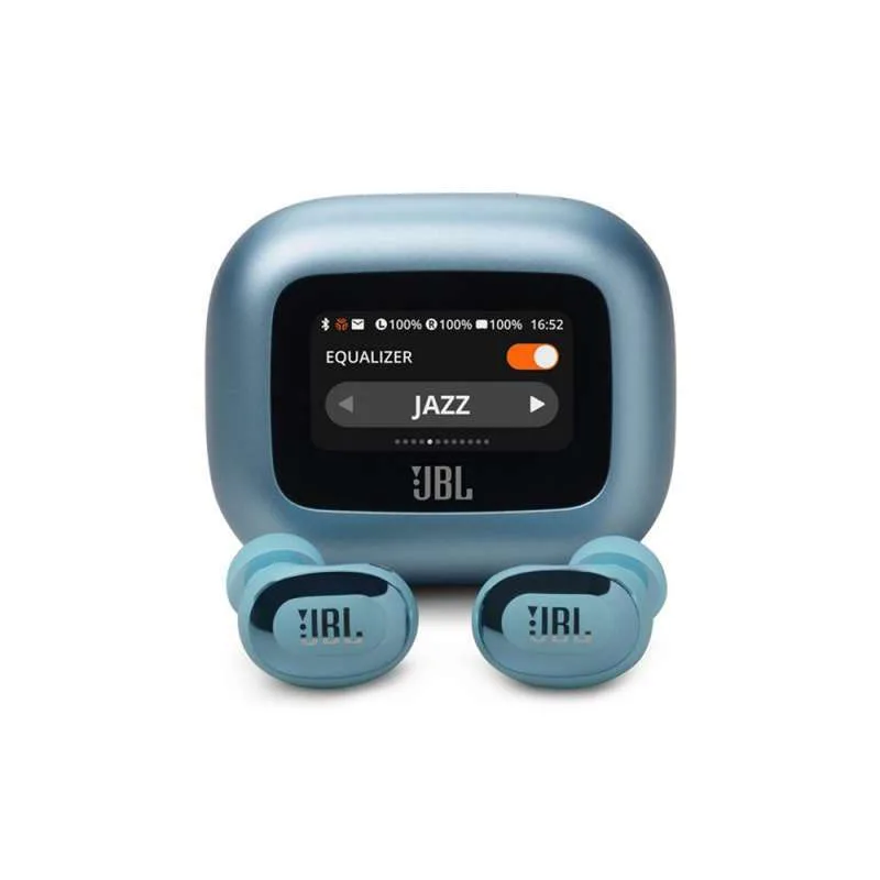 JBL Live Buds 3 Bluetooth Handsfree Ακουστικά με Αντοχή στον Ιδρώτα και Θήκη Φόρτισης Μπλε - Image 1