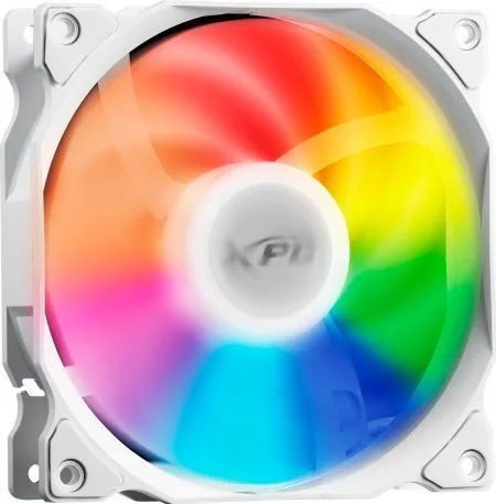 Adata XPG Vento 120 Case Fan (1200rpm / 45.3cfm) με ARGB Φωτισμό και Σύνδεση 3-Pin Λευκό - Image 1