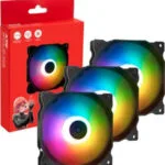 Adata XPG Vento 120 Case Fan (1200rpm / 45.3cfm) με ARGB Φωτισμό και Σύνδεση 3-Pin 3τμχ