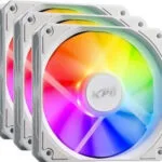 Adata XPG Vento R Case Fan 120mm (1600rpm / 65cfm) με ARGB Φωτισμό και Σύνδεση 4-Pin PWM Λευκό