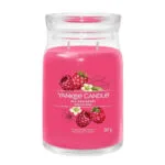 Yankee Candle Αρωματικό Κερί Signature σε Βάζο με Άρωμα Red Raspberry 567gr 1701375