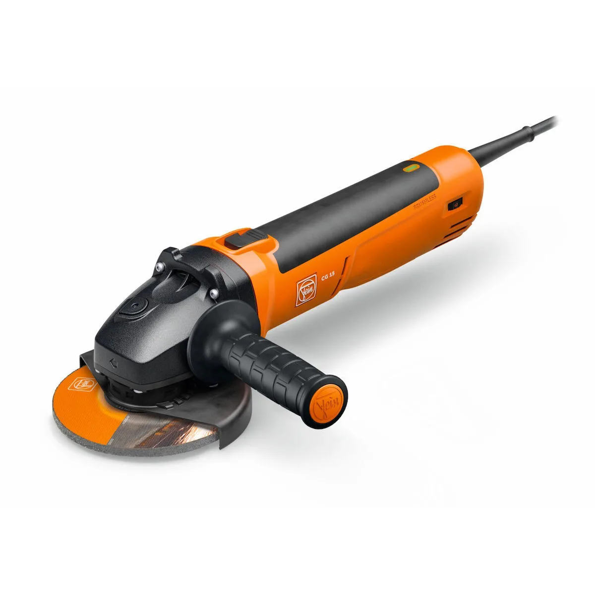 Fein CG 15-125 BL Τροχός 125mm Ρεύματος 1500W με Ρύθμιση Στροφών - Image 1