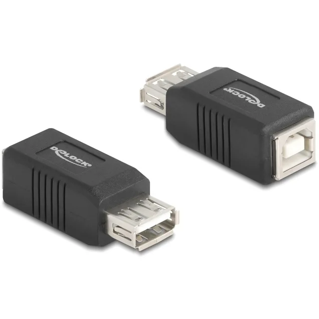 DeLock Μετατροπέας USB-A female σε USB-B female 1τμχ 67203 - Image 1
