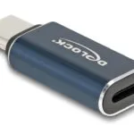 DeLock Μετατροπέας USB-C / Lightning male σε USB-C / Lightning female Γκρι 1τμχ 60688