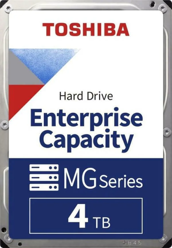 Toshiba MG10 Enterprise 4TB HDD Σκληρός Δίσκος 3.5" SATA III 7200rpm για Server MG10ADA400 - Image 1