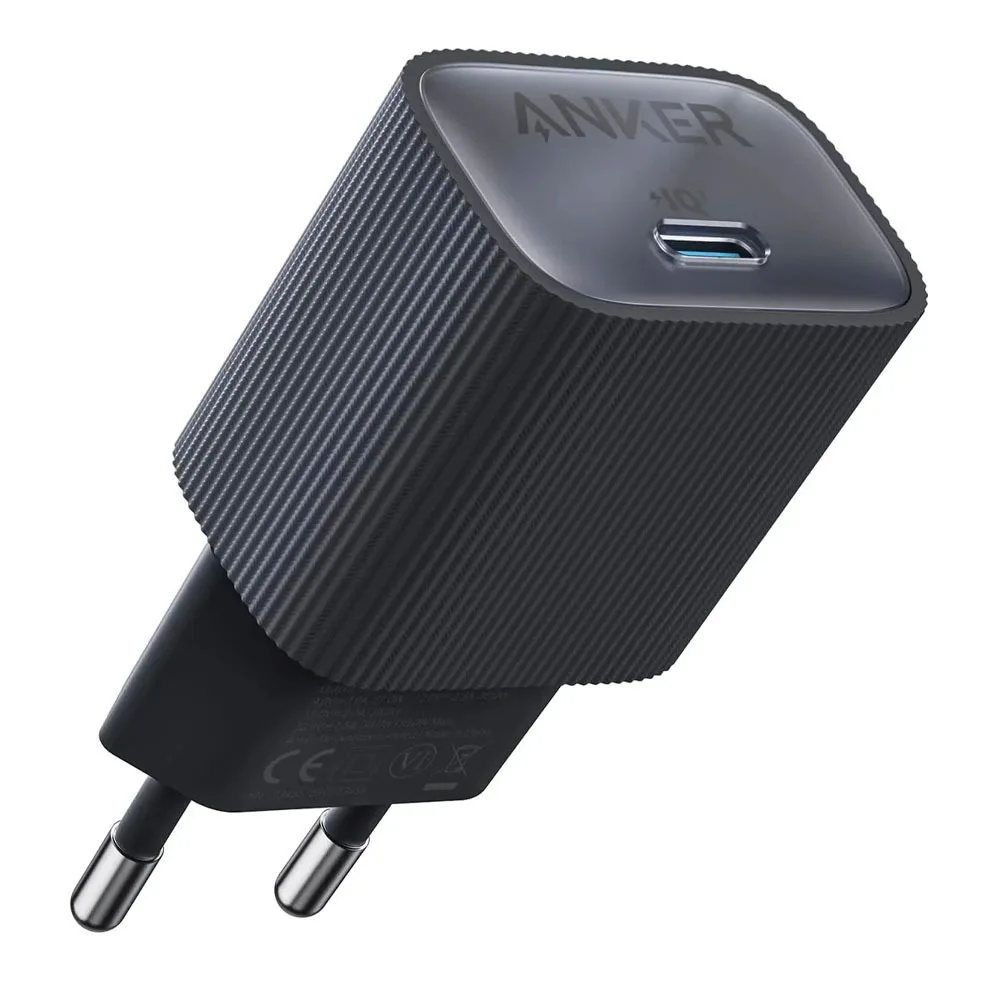 Anker Φορτιστής Χωρίς Καλώδιο GaN με Θύρα USB-C 30W Power Delivery Μαύρος (Nano 4) - Image 1