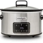 Crock-Pot CSC111X Ηλεκτρική Γάστρα 210W με Χωρητικότητα 3.5lt Ασημί