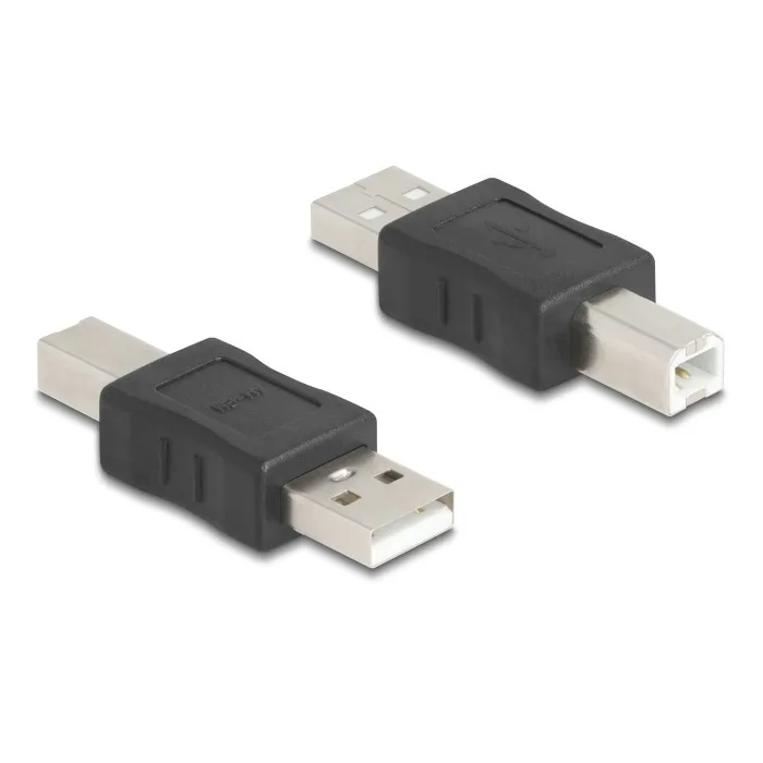 DeLock Μετατροπέας USB-B male σε USB-A female 1τμχ (67198) - Image 1