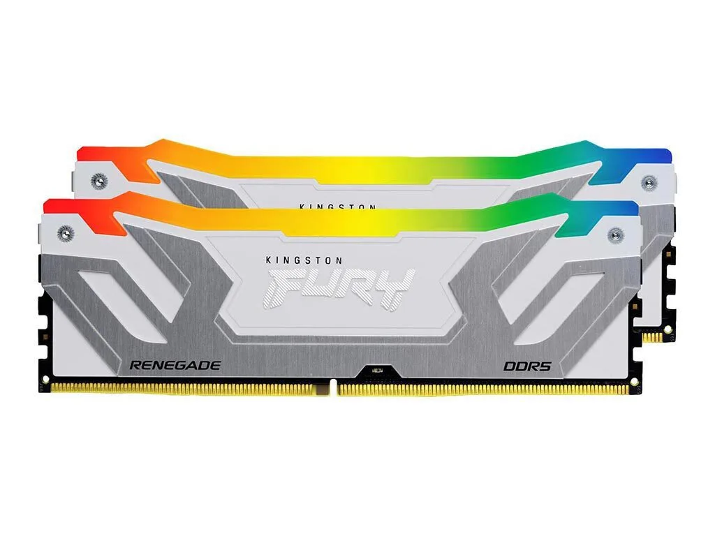 Kingston Fury Renegade RGB DDR5 48GB RAM με 2x24GB Modules και Ταχύτητα 8400 για Desktop KF584CU40RWAK2-48 - Image 1