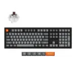 Keychron K10 Max QMK K10M-H3 Ασύρματο Gaming Μηχανικό Πληκτρολόγιο με Keychron Super Brown διακόπτες και RGB φωτισμό (Αγγλικό US)