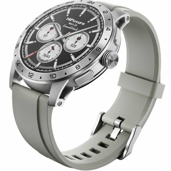 20241125135342_hifuture_flex2_smartwatch_me_palmografo_asimi.jpeg HiFuture Flex2 Smartwatch με Παλμογράφο (Ασημί) - Image 1