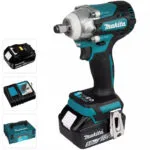 Makita DTW300TJX7 Brushless Μπουλονόκλειδο Μπαταρίας 18V 2x5Ah με Υποδοχή 1/2"