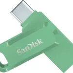 Sandisk Ultra Dual Drive 128GB USB 2.0 Stick με σύνδεση USB-C & USB-A Πράσινο
