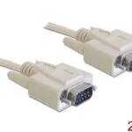 DeLock Καλώδιο RS232 9-pin male σε RS232 9-pin male 2m (82981)