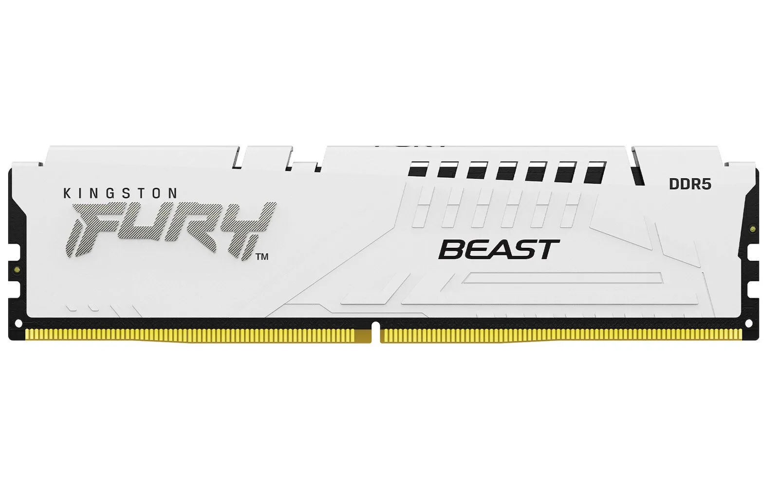 Kingston Fury Beast DDR5 με Module 1x16GB και Ταχύτητα 6400 για Desktop KF564C32BWE-16 - Image 1