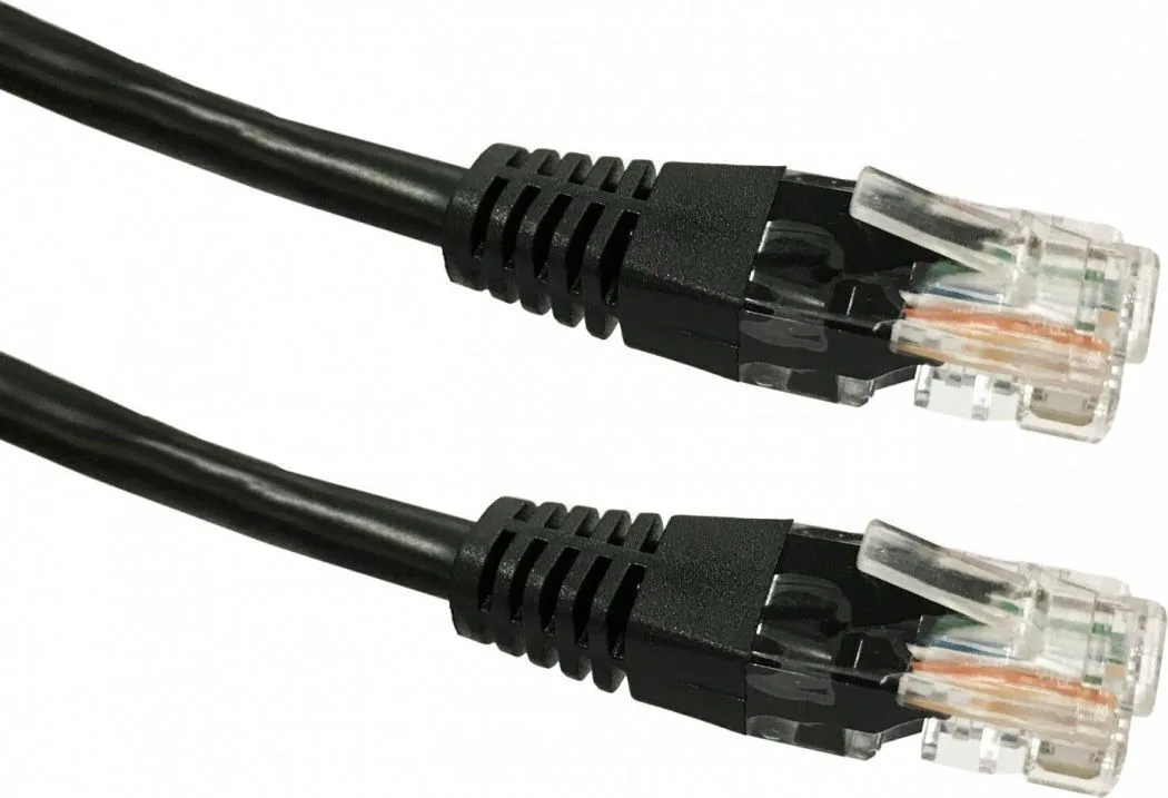 TB Print U/UTP Cat.6 (Gigabit) Καλώδιο Δικτύου Ethernet 0.5m Μαύρο - Image 1
