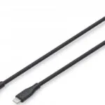 Digitus USB-C to Lightning Cable 60W Μαύρο 1m
