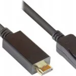 Προσαρμογέας Καλωδίου Μετατροπέας DisplayPort / HDMI male σε DisplayPort / HDMI female 1τμχ