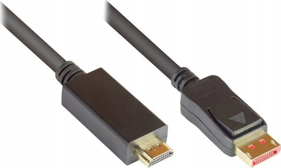Προσαρμογέας Καλωδίου Μετατροπέας DisplayPort / HDMI male σε DisplayPort / HDMI female 1τμχ - Image 1