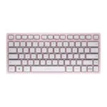 Cherry KW 7100 MINI Ασύρματο Bluetooth Πληκτρολόγιο Αγγλικό US Ροζ