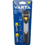 Varta Φακός LED με Μέγιστη Φωτεινότητα 40lm Day Light Multi F20 16632 16632101421