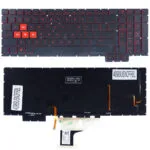 Πληκτρολόγιο Laptop Keyboard Palmrest Hp Omen 15t-ce000 1je70av 1je71av 1je73av 1je75av 1je77av 1je70aar 1je71aar 929479-001 Nsk-xg0bq 9z.neabq.02m Nsk-xg0ln Us Red Κωδ.40989usnofrbl