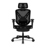 Cougar SPEEDER Καρέκλα Gaming με Ρυθμιζόμενα Μπράτσα και Υποπόδιο Μαύρη