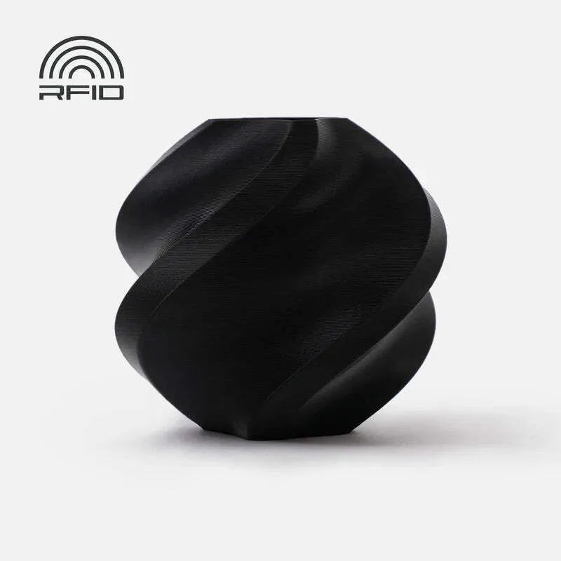 Bambu Lab PLA 3D Printer Filament 1.75mm Μαύρο 1kg A00-K0-1.75-1000-SPLFREE 1τμχ (Refill) - Image 1