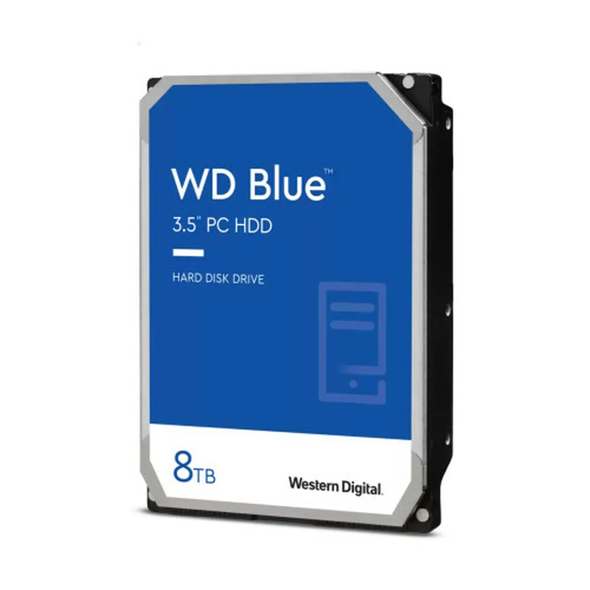 Western Digital Blue 8TB HDD Σκληρός Δίσκος 3.5" SATA III 5700rpm με 256MB Cache για Desktop WD80EAAZ - Image 1