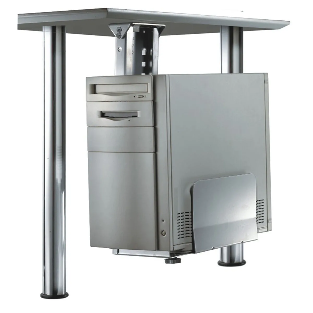 20241205163431_newstar_cpu_d200silver.jpeg Newstar CPU-D200SILVER Επιτραπέζια Βάση Πύργου Υπολογιστή CPU-D200SILVER - Image 1
