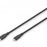 Digitus USB-C to Lightning Cable 60W Μαύρο 1m AK-600110-020-S