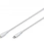 Digitus USB-C to Lightning Cable 60W Λευκό 1m AK-600110-005-W