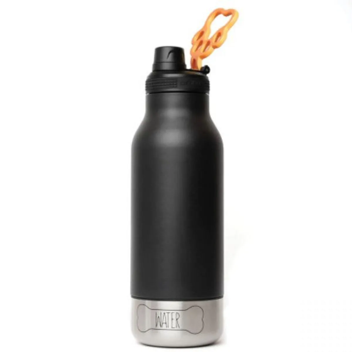 Asobu Buddy Bottle 3 Σε 1 Μπουκάλι Θερμός Με Μπωλ Φαγητού Και Νερού Για Κατοικίδιο Ανοξείδωτο 1000ml - Image 1