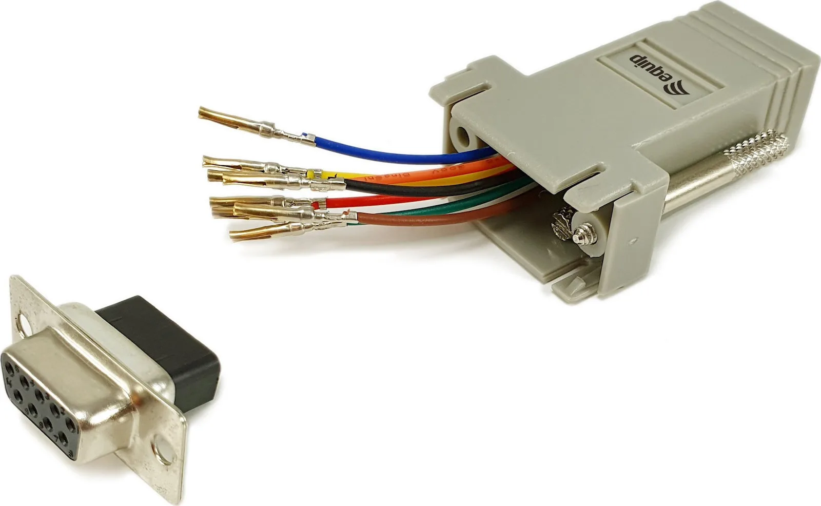 Equip Av Adapter Equip Adapter Db9 > Rj45 Adapter Bu Bu Tia/eia-561 13672617 4015867229453 - Image 1