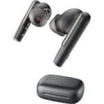 Poly Voyager Free 60 UC +προσαρμογέας BT700 USB-C +βασική θήκη φόρτισης In-ear Bluetooth Handsfree Ακουστικά με Θήκη Φόρτισης Μαύρα