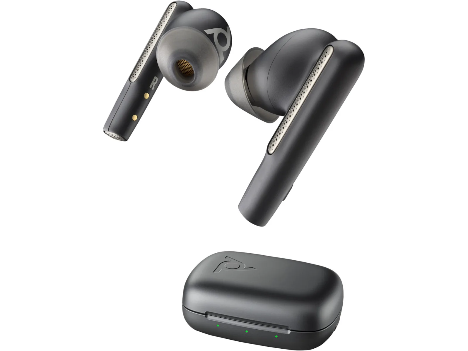 Poly Voyager Free 60 UC +προσαρμογέας BT700 USB-C +βασική θήκη φόρτισης In-ear Bluetooth Handsfree Ακουστικά με Θήκη Φόρτισης Μαύρα - Image 1