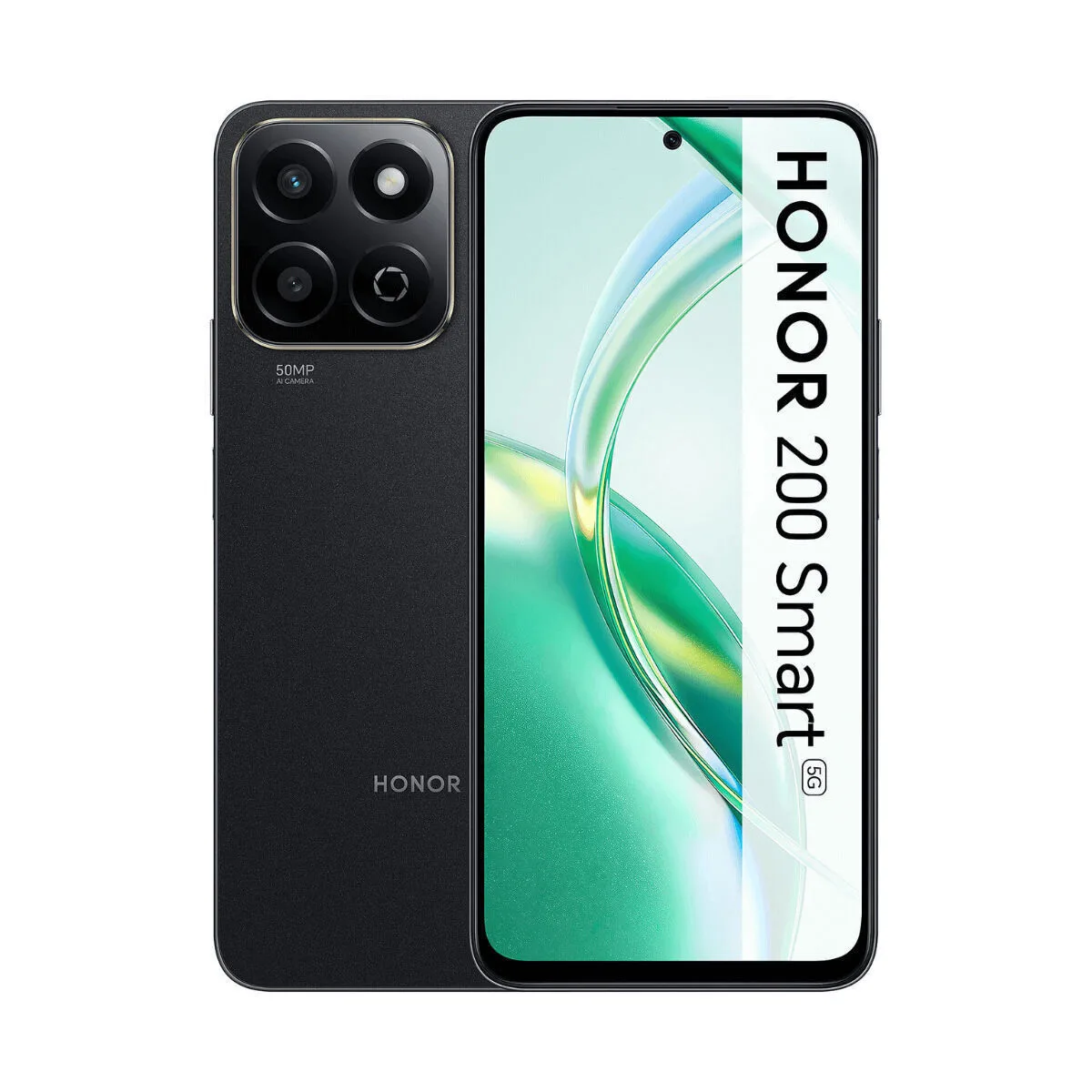 Honor 200 Smart 5G Dual SIM (4/256GB) Μαύρο - Image 1
