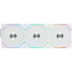 Lian Li UNI FAN TL Wireless Reverse Blade Case Fan 120mm (200rpm / 83.4cfm) με ARGB Φωτισμό και Σύνδεση 4-Pin PWM 3τμχ Λευκό